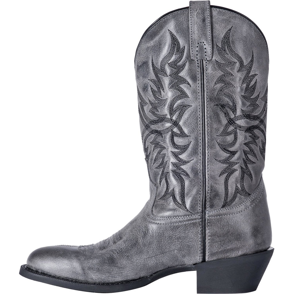 Abilene Men's Square Dress Toe Western Boots - Black Cherry