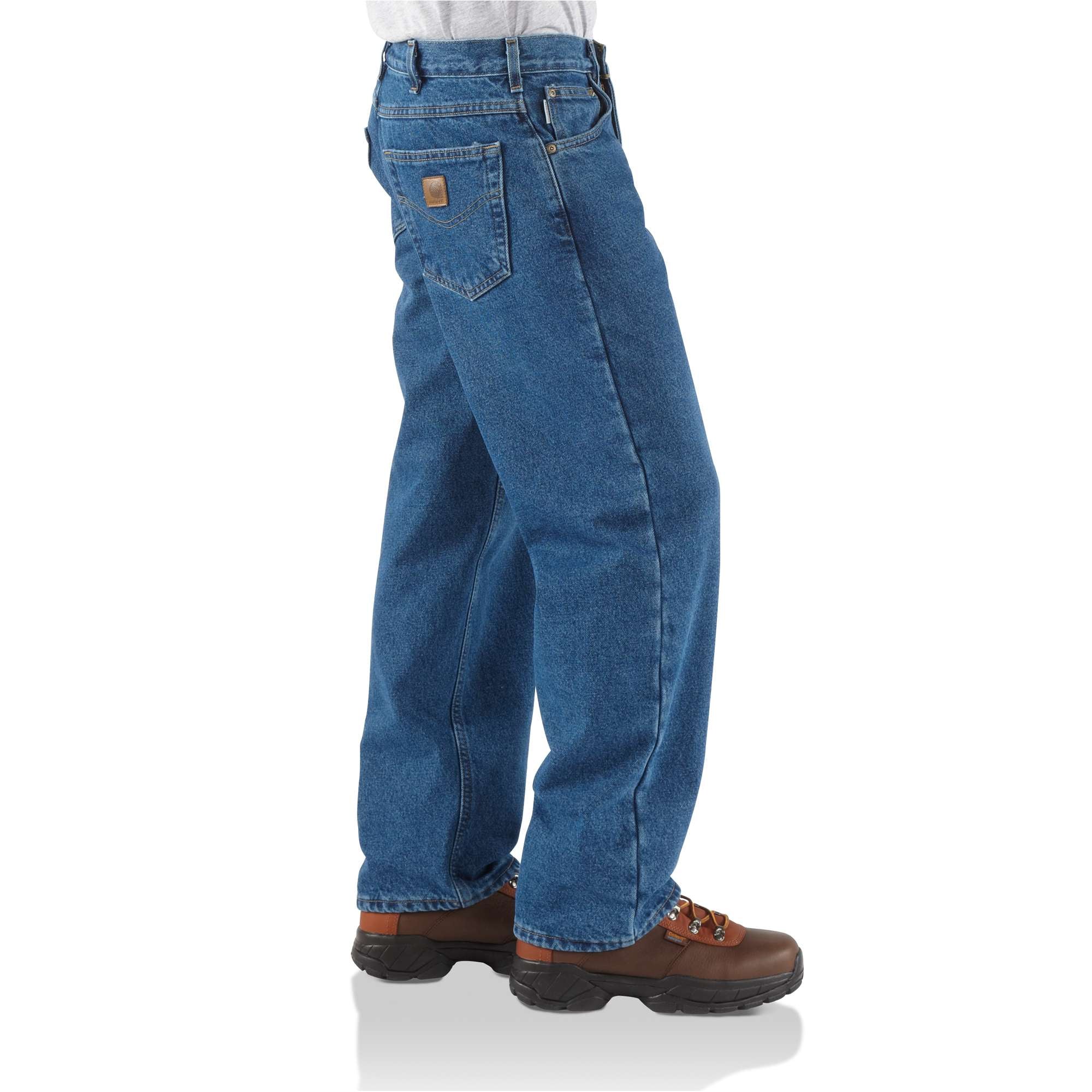 Men's Carhartt Relaxed Fit Jean - purchases Straight Leg, Darkstone, 31x32